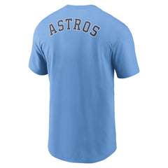 Houston Astros Record Shattered T-Shirt - Light Blue | Nike