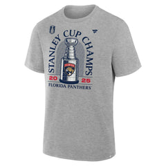 Florida Panthers Fanatics 2025 Stanley Cup Champions Locker Room T-Shirt
