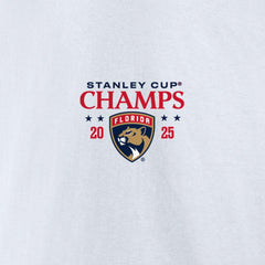 Florida Panthers Fanatics 2025 Stanley Cup Champions Jersey Roster T-Shirt