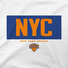 New York Knicks Stadium Essentials Crossbar T-Shirt - White discount