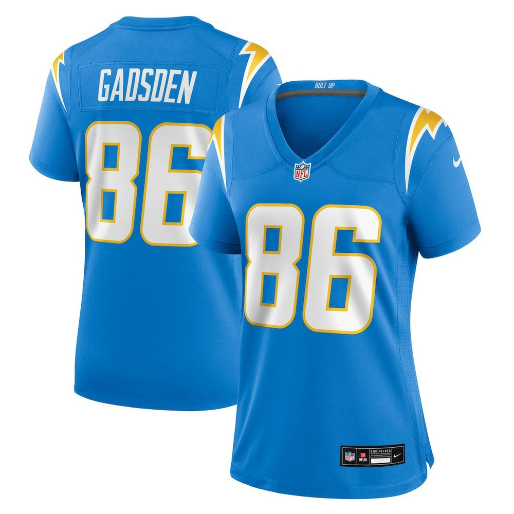 NFL Los Angeles Chargers Oronde Gadsden Women's Team Game Jersey