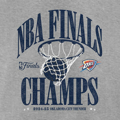 Oklahoma City Thunder 2025 NBA Finals Champions Fade Away Retro T-Shirt - Steel | Fanatics discount