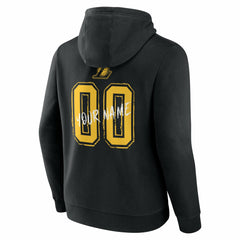 Los Angeles Lakers Hustle Custom Pullover Hoodie - Black for sale