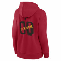 Miami Heat Women's Hustle Custom Pullover Hoodie - Red shop