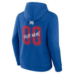 Philadelphia 76ers Hustle Custom Pullover Hoodie - Royal sale