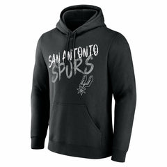 San Antonio Spurs Hustle Custom Pullover Hoodie - Black on sale