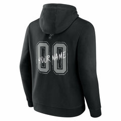 San Antonio Spurs Hustle Custom Pullover Hoodie - Black on sale
