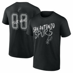San Antonio Spurs Hustle Custom T-Shirt - Black for sale