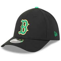 Boston Red Sox 2026 St. Patrick's Day 39THIRTY Flex Hat - Black | New Era