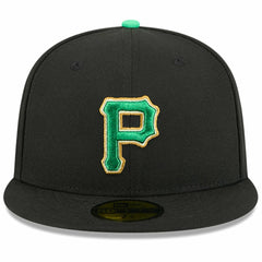Pittsburgh Pirates 2026 St. Patrick's Day 59FIFTY Fitted Hat - Black | New Era