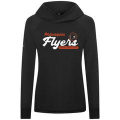 Philadelphia Flyers Levelwear Women's Slender Monument Raglan Pullover Hoodie