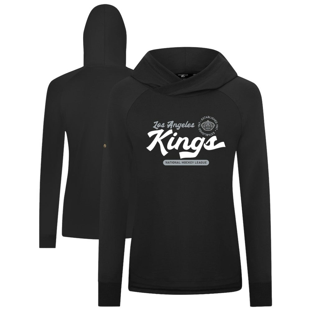Los Angeles Kings Levelwear Women's Slender Monument Raglan Pullover Hoodie