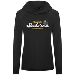 Buffalo Sabres Levelwear Women's Slender Monument Raglan Pullover Hoodie