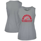 Detroit Red Wings Levelwear Women's Macy Banner Arch Tank Top