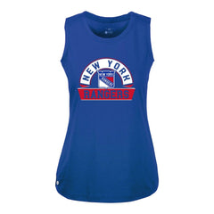 New York Rangers Levelwear Women's Macy Banner Arch Tank Top