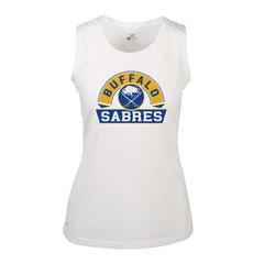 Buffalo Sabres Levelwear Women's Macy Banner Arch Tank Top