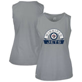 Winnipeg Jets Levelwear Women's Macy Banner Arch Tank Top