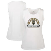Vegas Golden Knights Levelwear Women's Macy Banner Arch Tank Top