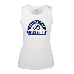 Tampa Bay Lightning Levelwear Women's Macy Banner Arch Tank Top