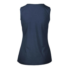 Columbus Blue Jackets Levelwear Women's Macy Banner Arch Tank Top