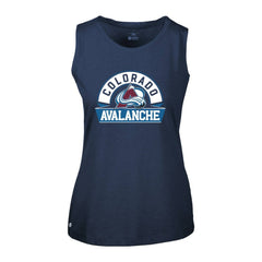 Colorado Avalanche Levelwear Women's Macy Banner Arch Tank Top