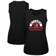 Ottawa Senators Levelwear Women's Macy Banner Arch Tank Top