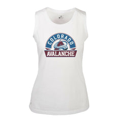 Colorado Avalanche Levelwear Women's Macy Banner Arch Tank Top