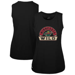 Minnesota Wild Levelwear Women's Macy Banner Arch Tank Top