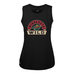 Minnesota Wild Levelwear Women's Macy Banner Arch Tank Top