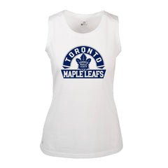 Toronto Maple Leafs Levelwear Women's Macy Banner Arch Tank Top