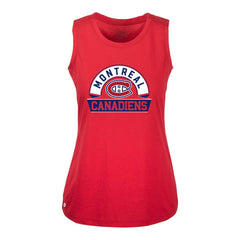 Montreal Canadiens Levelwear Women's Macy Banner Arch Tank Top