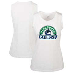 Vancouver Canucks Levelwear Women's Macy Banner Arch Tank Top