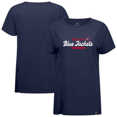 Columbus Blue Jackets Levelwear Women's Influx Monument T-Shirt