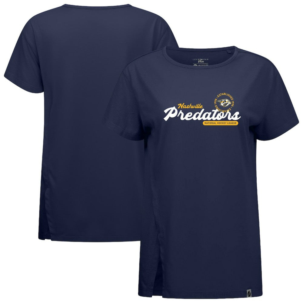 Nashville Predators Levelwear Women's Influx Monument T-Shirt