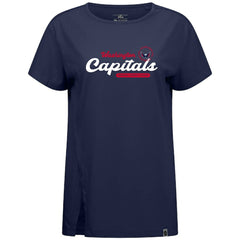 Washington Capitals Levelwear Women's Influx Monument T-Shirt