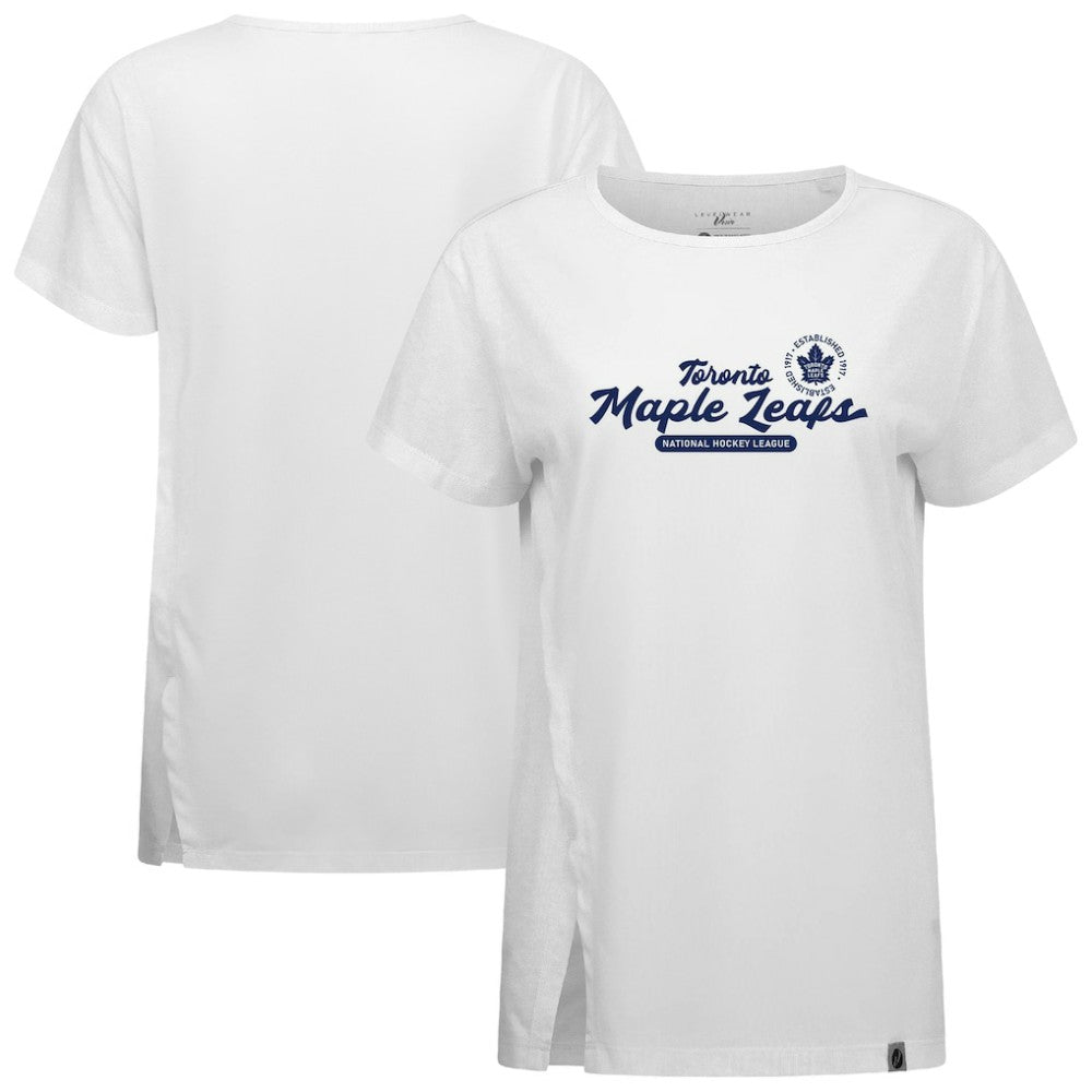 Toronto Maple Leafs Levelwear Women's Influx Monument T-Shirt