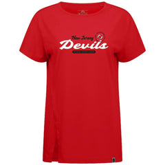 New Jersey Devils Levelwear Women's Influx Monument T-Shirt