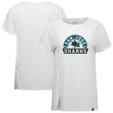 San Jose Sharks Levelwear Women's Influx Banner Arch T-Shirt