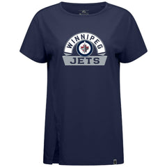 Winnipeg Jets Levelwear Women's Influx Banner Arch T-Shirt