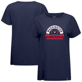 Washington Capitals Levelwear Women's Influx Banner Arch T-Shirt