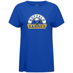 Buffalo Sabres Levelwear Women's Influx Banner Arch T-Shirt