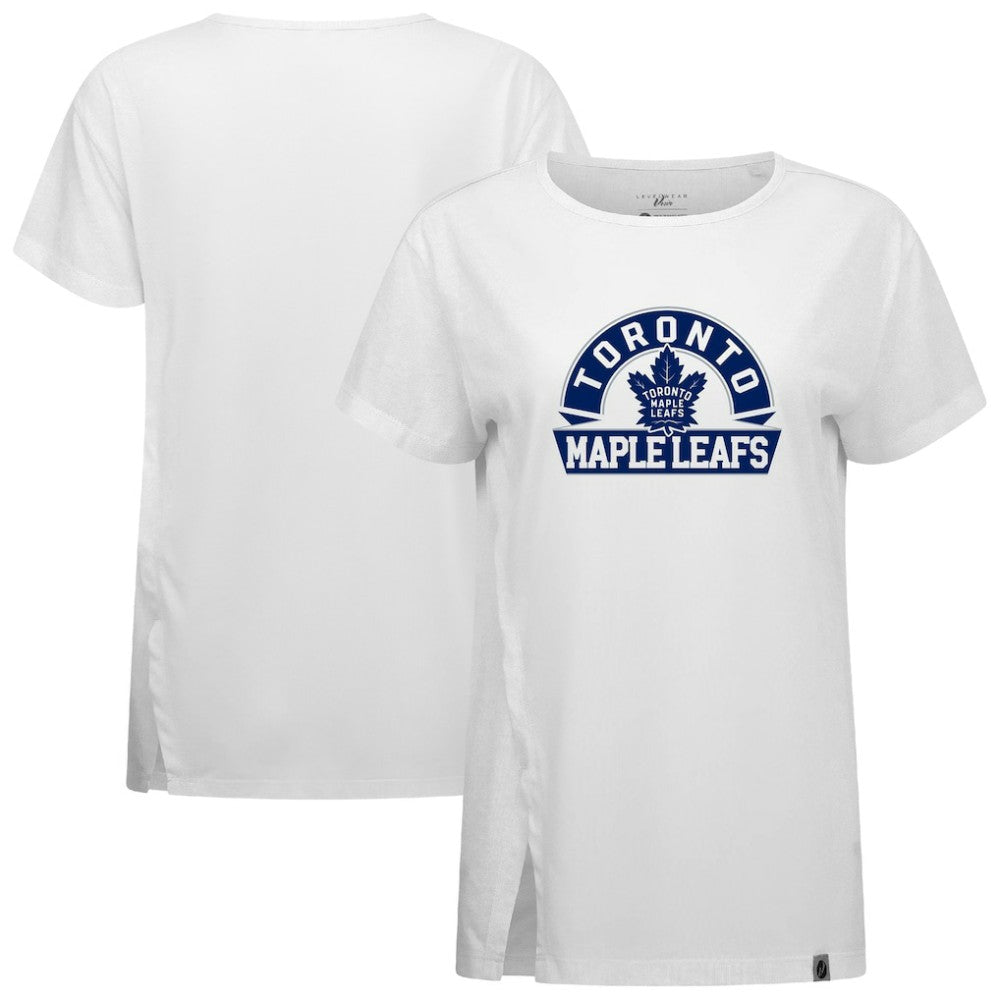 Toronto Maple Leafs Levelwear Women's Influx Banner Arch T-Shirt