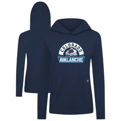 Colorado Avalanche Levelwear Women's Relay Banner Arch Pullover Hoodie