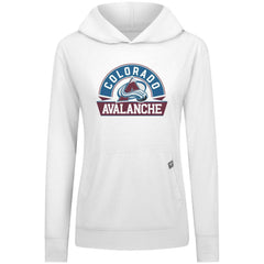 Colorado Avalanche Levelwear Women's Relay Banner Arch Pullover Hoodie