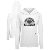 Los Angeles Kings Levelwear Women's Relay Banner Arch Pullover Hoodie