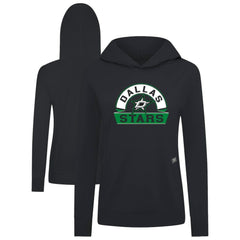 Dallas Stars Levelwear Women's Relay Banner Arch Pullover Hoodie