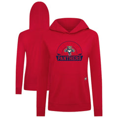 Florida Panthers Levelwear Women's Relay Banner Arch Pullover Hoodie