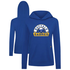 Buffalo Sabres Levelwear Women's Relay Banner Arch Pullover Hoodie