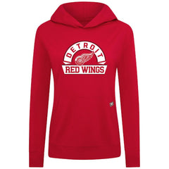 Detroit Red Wings Levelwear Women's Relay Banner Arch Pullover Hoodie