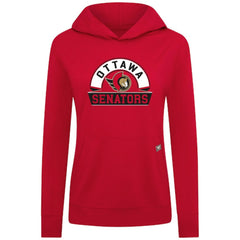 Ottawa Senators Levelwear Women's Relay Banner Arch Pullover Hoodie